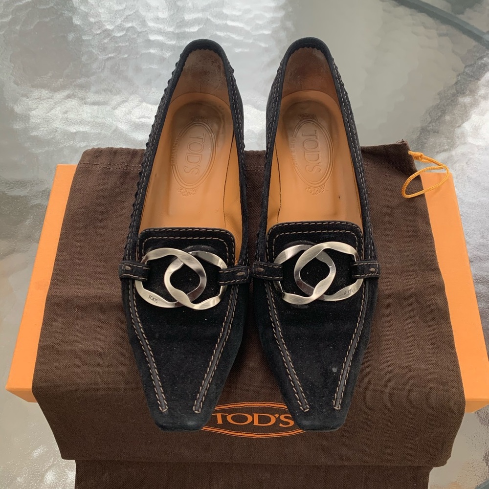 Tod’s Suede Women’s heeled dress shoes